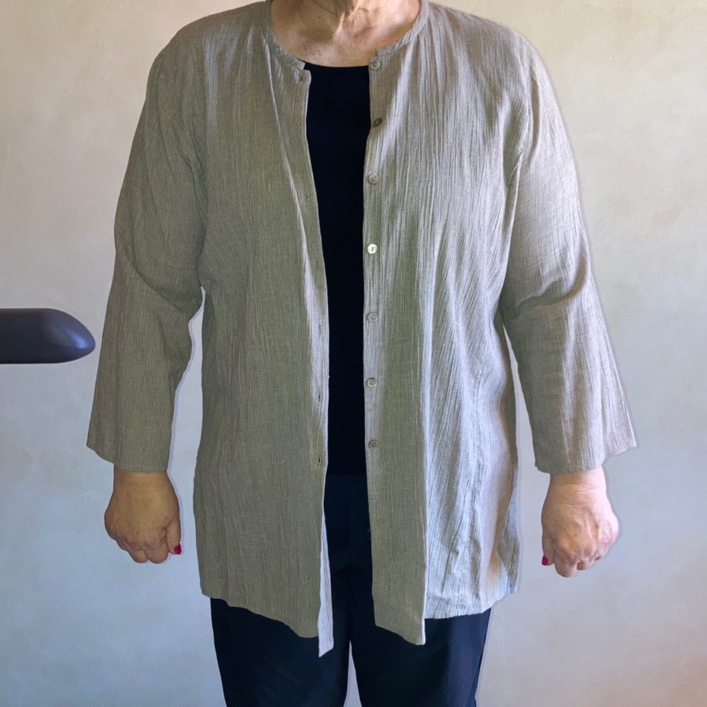 Eileen Fisher button up